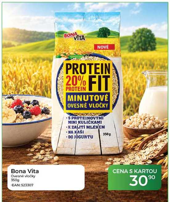 Bona Vita Ovesné vločky 350g