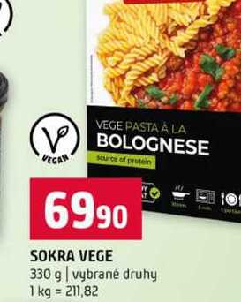 SOKRA VEGE 330 g vybrané druhy