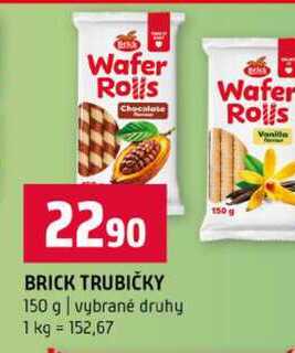 BRICK TRUBIČKY 150 g vybrané druhy