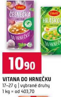 VITANA DO HRNEČKU 17-27 g vybrané druhy