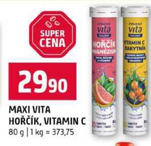 MAXI VITA HOŘČÍK, VITAMIN C 80 g 
