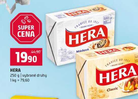 HERA 250 g vybrané druhy 