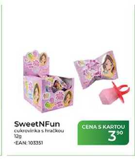 SweetNFun cukrovinka s hračkou 12 g