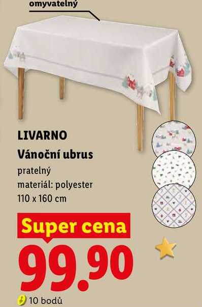 LIVARNO Vánoční ubrus