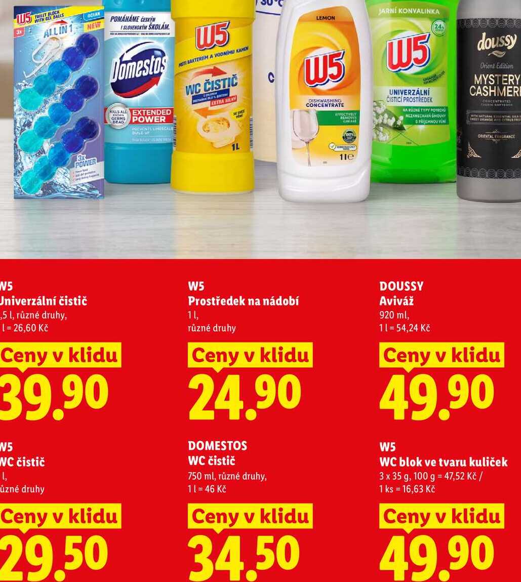 W5 WC blok ve tvaru kuliček, 3x 35 g