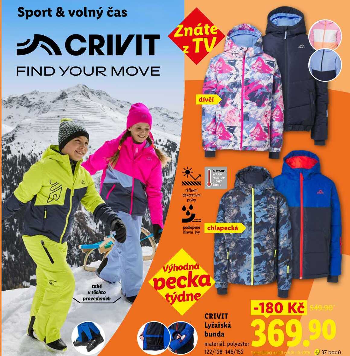 CRIVIT Lyžařská bunda