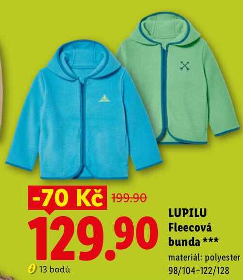 LUPILU Fleecová bunda 