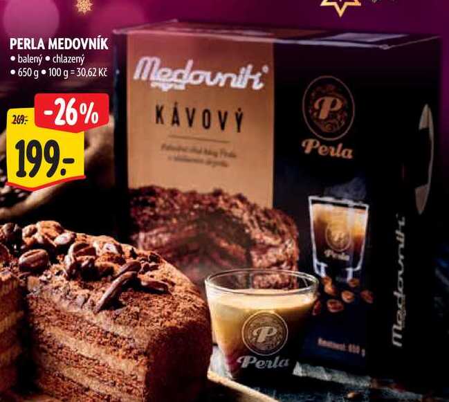 PERLA MEDOVNÍK, 650 g