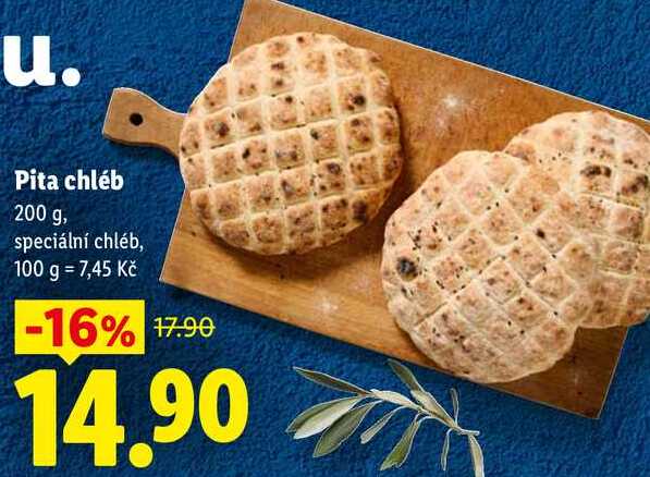 Pita chléb, 200 g