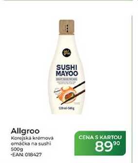 Allgroo Korejská krémová omáčka na sushi 500g