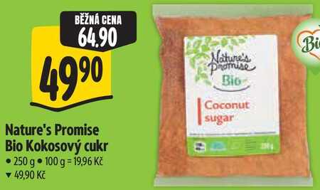 Nature's Promise Bio Kokosový cukr, 250 g