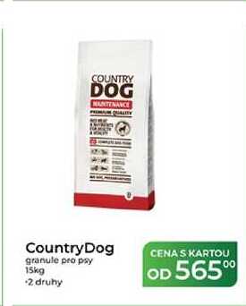 CountryDog granule pro psy 15kg 