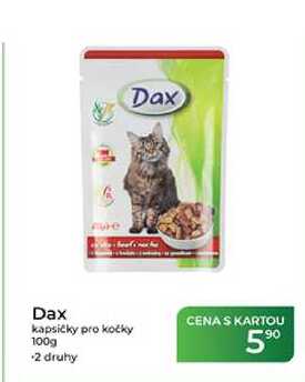 Dax kapsičky pro kočky 100g 