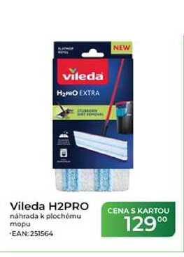 Vileda H2PRO náhrada k plochému mopu  