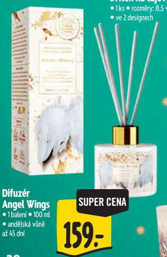 Difuzér Angel Wings, 10 ml