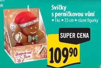 Svíčky s perníčkovou vůní, 1 ks