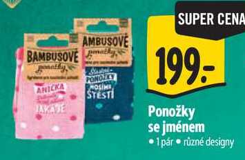 Ponožky se jménem