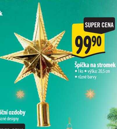 Špička na stromek
