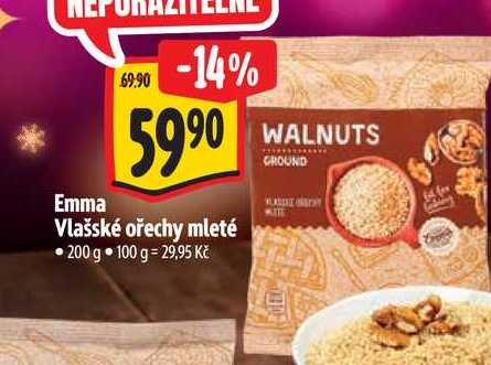 Emma Vlašské ořechy mleté 200 g