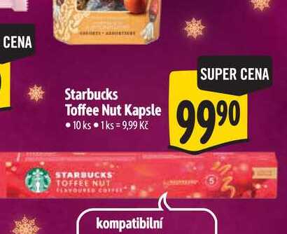   Starbucks Toffee Nut Kapsle  10 ks  