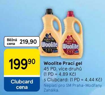 Woolite Prací gel, 45 PD, více druhů  