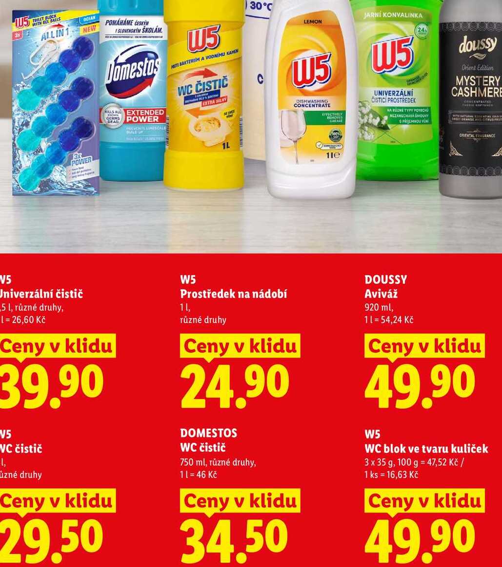 W5 WC blok ve tvaru kuliček, 3x 35 g