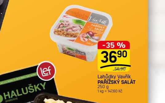 PAŘÍŽSKÝ SALÁT 250 g
