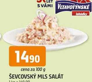 ŠEVCOVSKÝ MLS SALÁT 100g