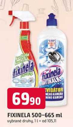 FIXINELA 500-665 ml