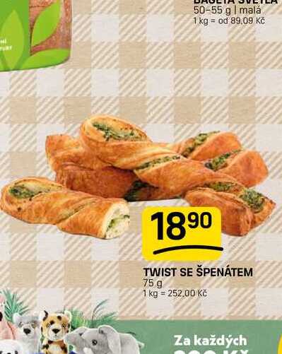 TWIST SE ŠPENÁTEM 75 g 
