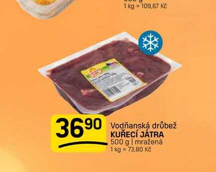 KUŘECÍ JÁTRA 500 g | mražená