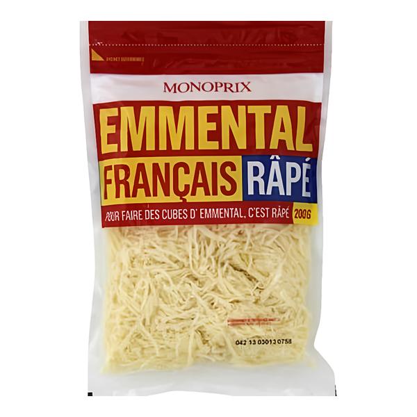 Monoprix Strouhaný Francouzský Emmental