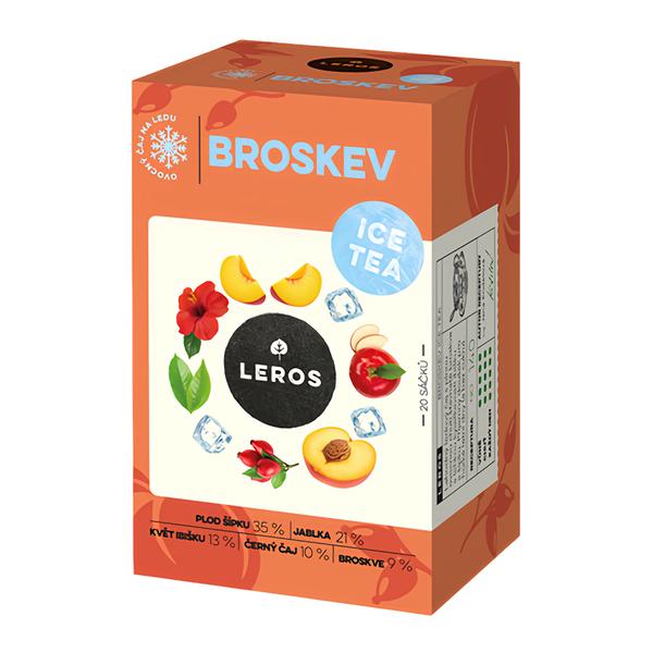 Leros Čajový dýchánek Broskev Ice Tea