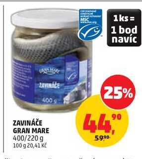 ZAVINÁČE GRAN MARE, 400/220 g
