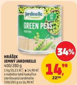 HRÁŠEK JEMNÝ JARDINELLE, 400/280 g
