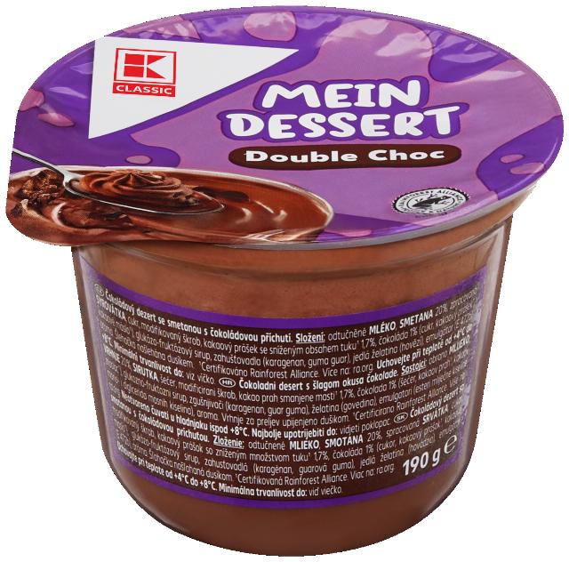 K-Classic Dezert double choc/vanilkový