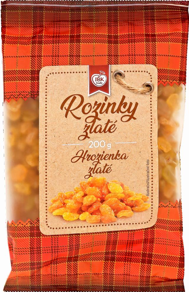 IBK Sušené ovoce Rozinky zlaté jumbo