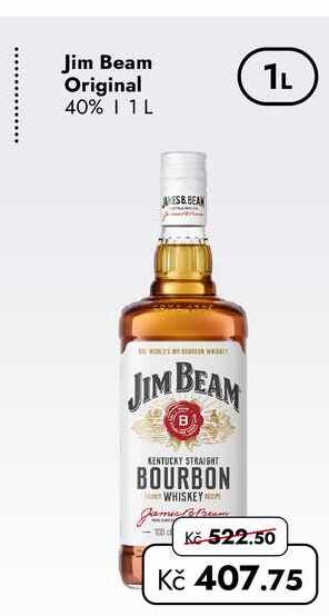 Jim Beam Original 40% 1L