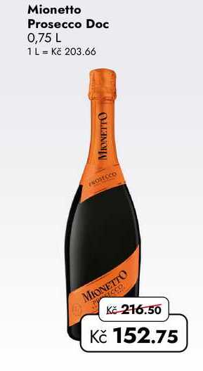 Mionetto Prosecco Doc 0,75 L