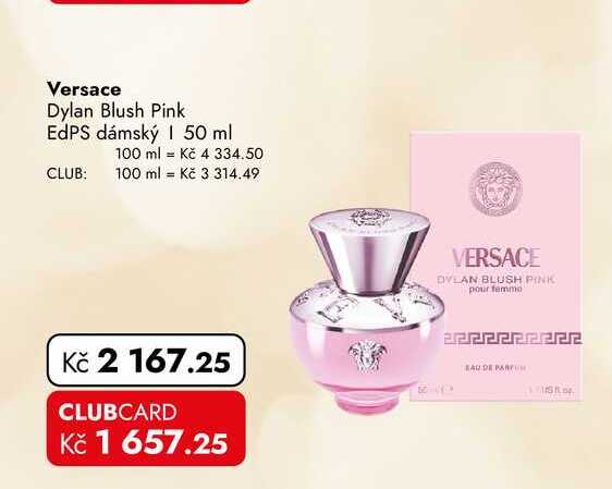 Versace Dylan Blush Pink EdPS dámský 50 ml