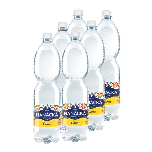 Hanácká Kyselka Minerální voda citron 6x1,5l