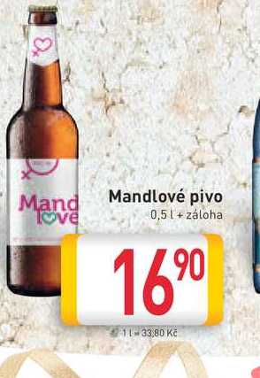 Mand Tove Mandlové pivo 0,51