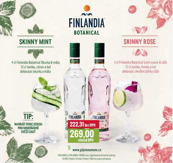 FINLANDIA BOTANICAL 1 l