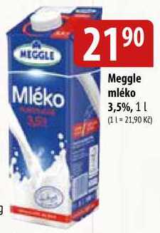 Meggle mléko 3,5%, 1l