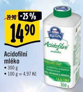 Acidofilní mléko, 300 g