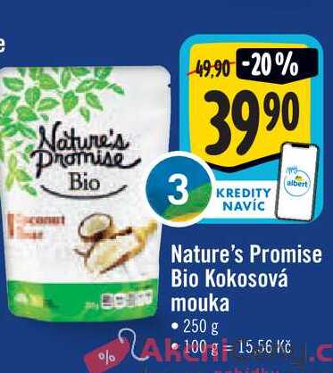   Nature's Promise Bio Kokosová mouka  250 g  