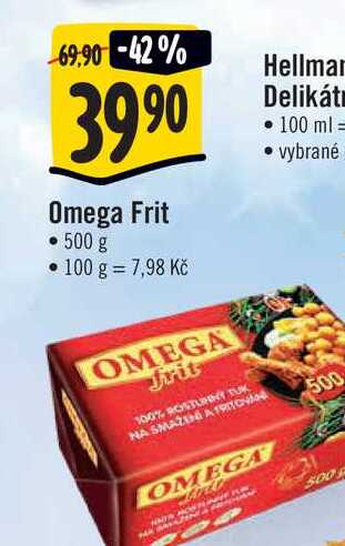 Omega Frit 500 g
