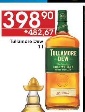 ARCHIV | Tullamore Dew, 1 l v akci platné do: 6.12.2021 | AkcniCeny.cz