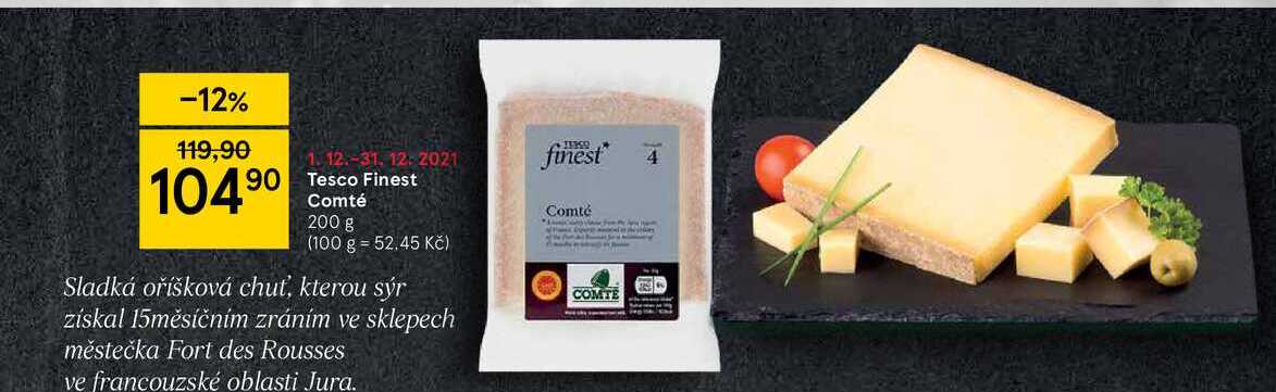 Tesco Finest Comté Comte 200 g