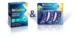 NiQuitin Clear 21 mg, transdermální náplasti, 7 náplastí a NiQuitin mini 4 mg, lisované pastilky 60 pastilek